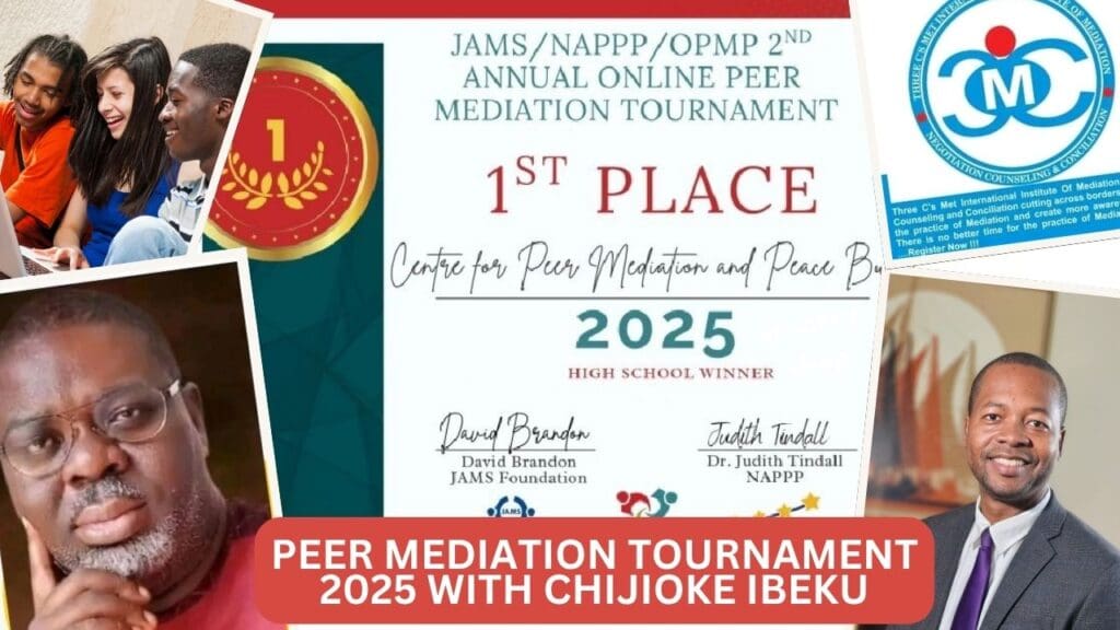 EP327 International Peer Mediation Competition Results with Chijioke Ibeku